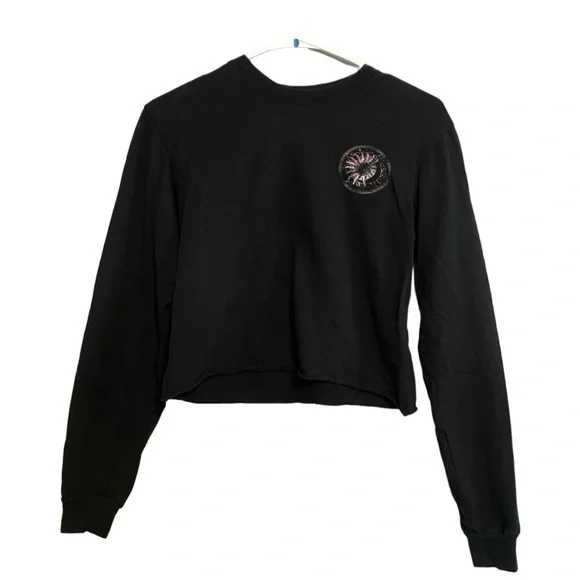 🔥LIKE NEW - Gold Rush Celestial Cropped Long Sleeve - Picture 3 of 4